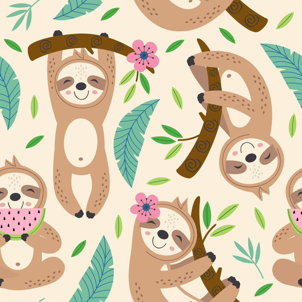 Summer Sloths 2 Piece Set