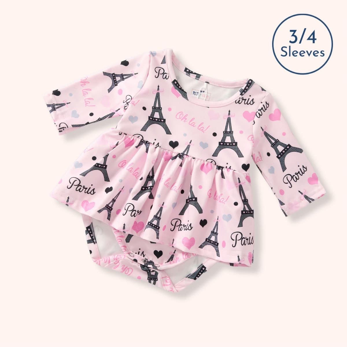 Paris Oh La La! Infant Romper
