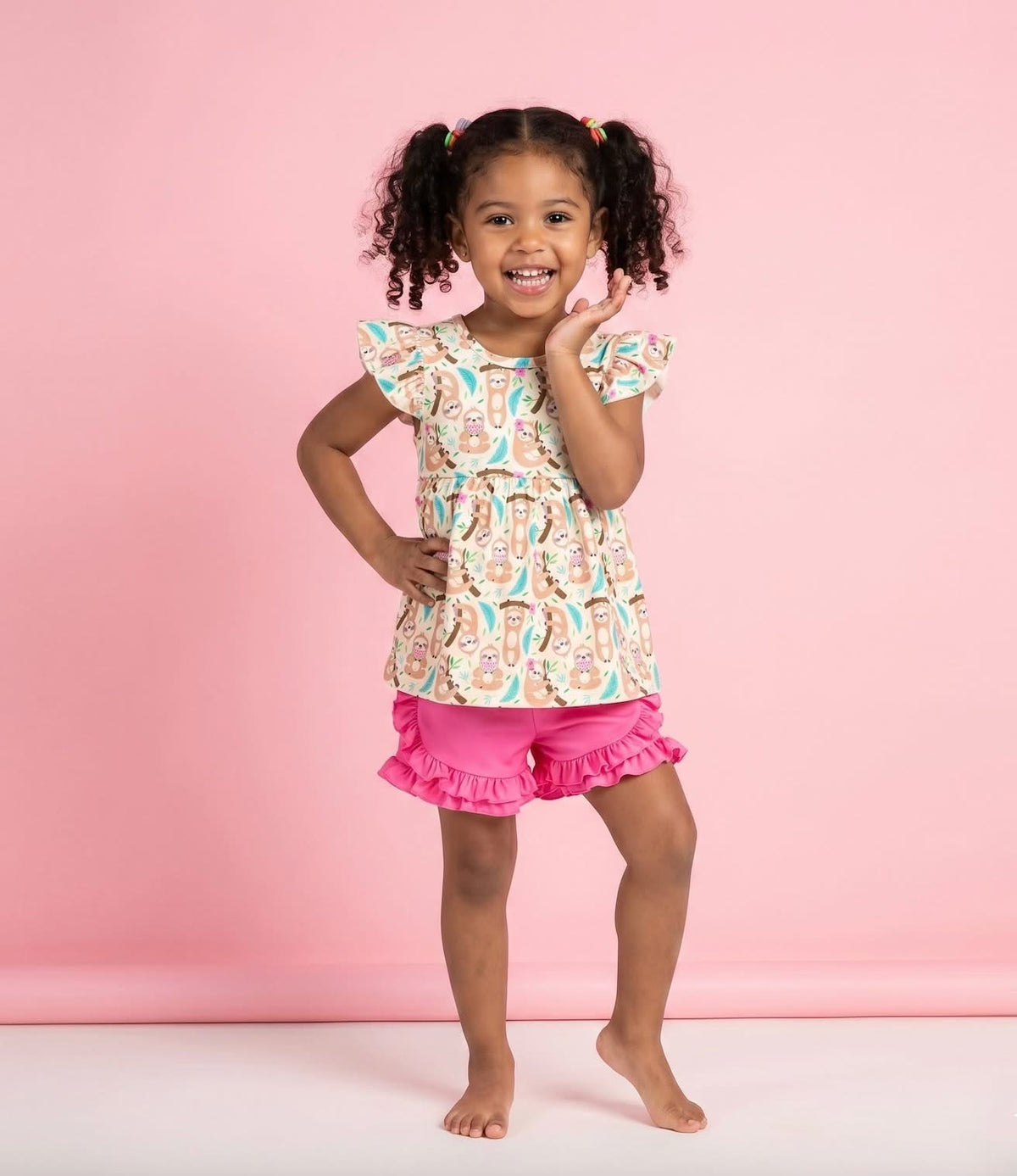 Summer Sloths 2 Piece Set
