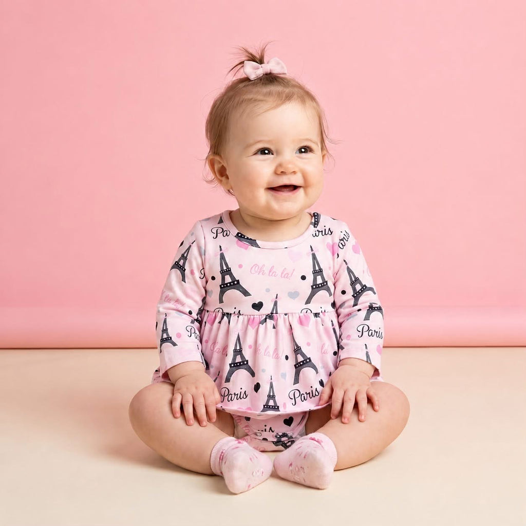 Paris Oh La La! Infant Romper