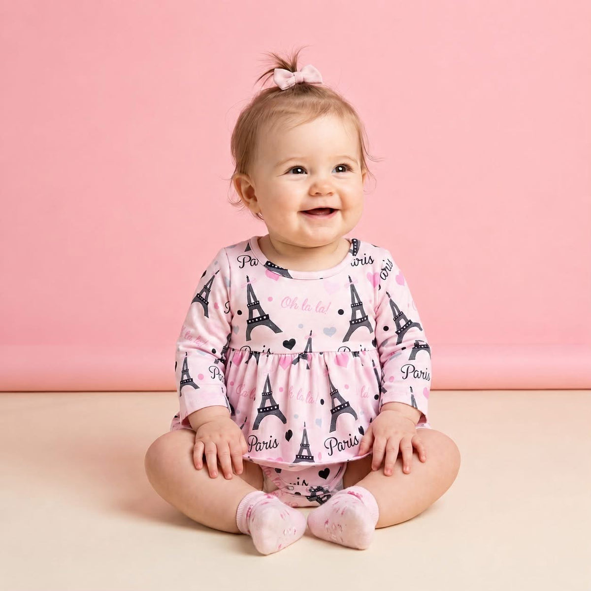 Paris Oh La La! Infant Romper
